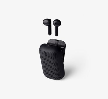 Lexon-speakerbuds-black