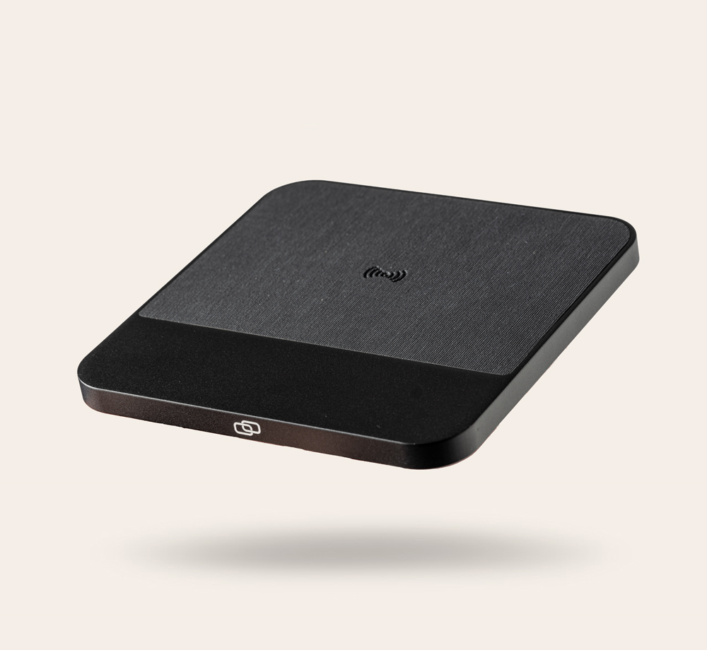 personalised portable wireless charger